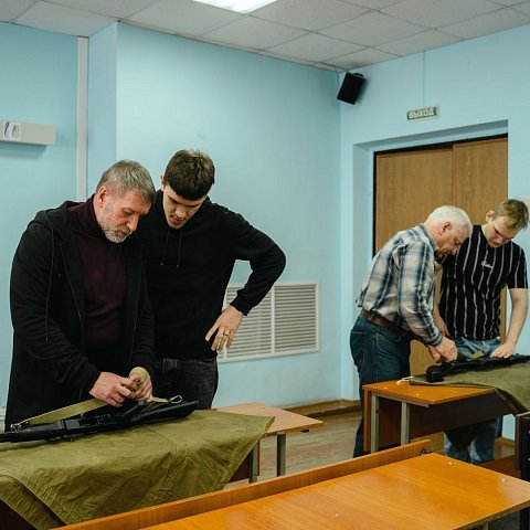 Студентам ЮЗГУ рассказали о работе ДНД в Курской области