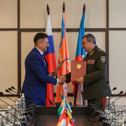 ЮЗГУ и АГЗ МЧС России подписали соглашение о сотрудничестве | Сюжет